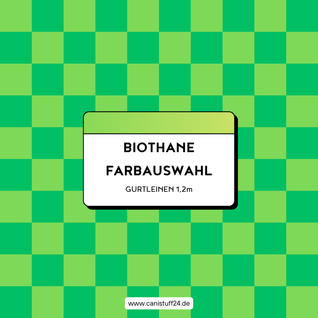 BIOTHANE FARBEN - Gurtleinen 1.2m