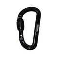 Alu Karabinerhaken für Gassigürtel - Schwarz